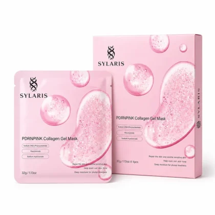 PDRN Pink Collagen Gel Mask - Firming & Hydrating Treatment (4 Pack)