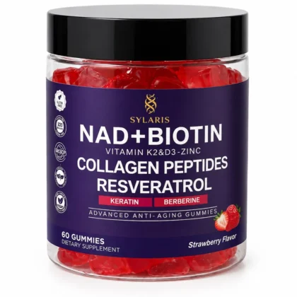 NAD+ Peptides Gummies – Anti-Aging & Beauty Supplement